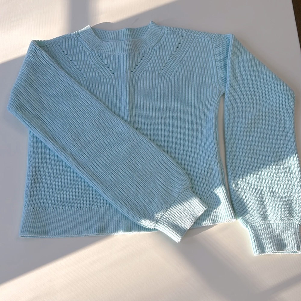 GAP girls teal sweater